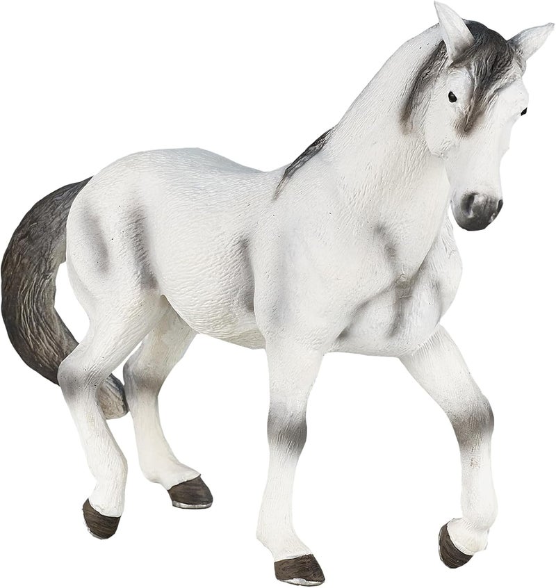 MOJO Andalusian Grey Toy Figure - Hand Painted Collectible - Image 1